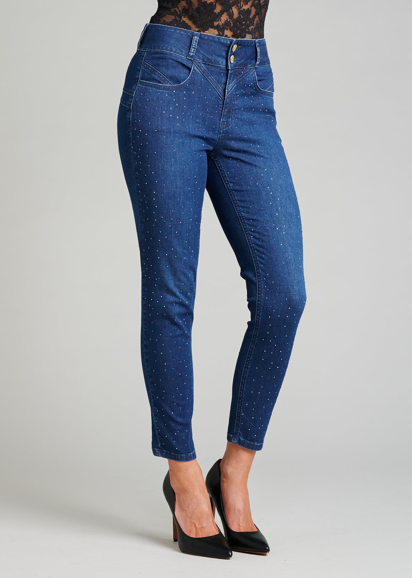 Jeans Magic The Original with Rhinestone Finishing